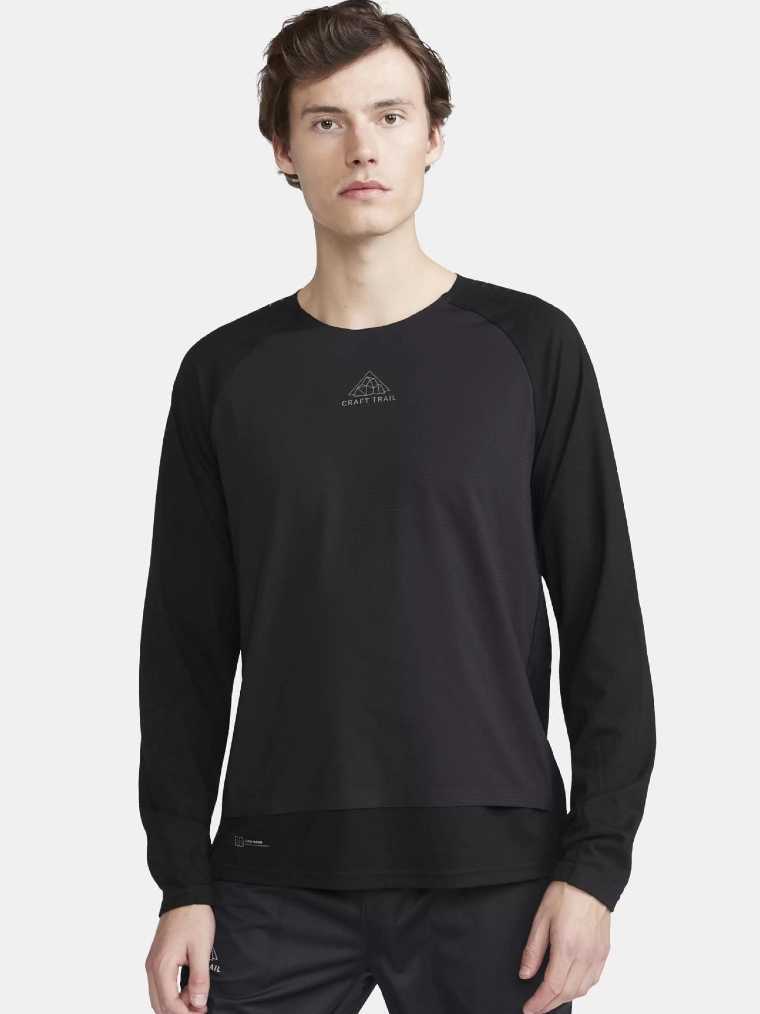 CRAFT Mens ADV Trail Wool Wind Long Sleeve Tee