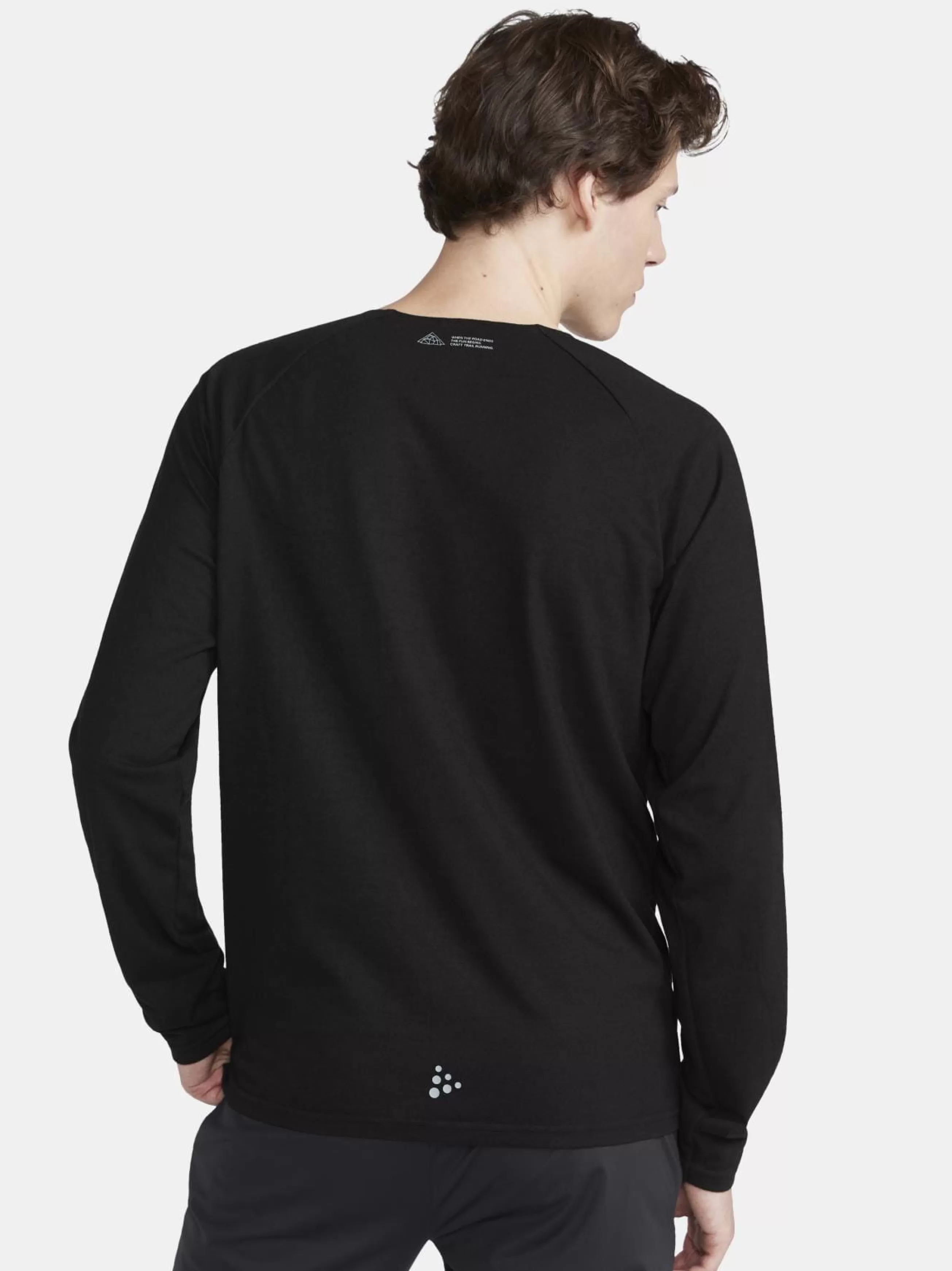 CRAFT Mens ADV Trail Wool Wind Long Sleeve Tee