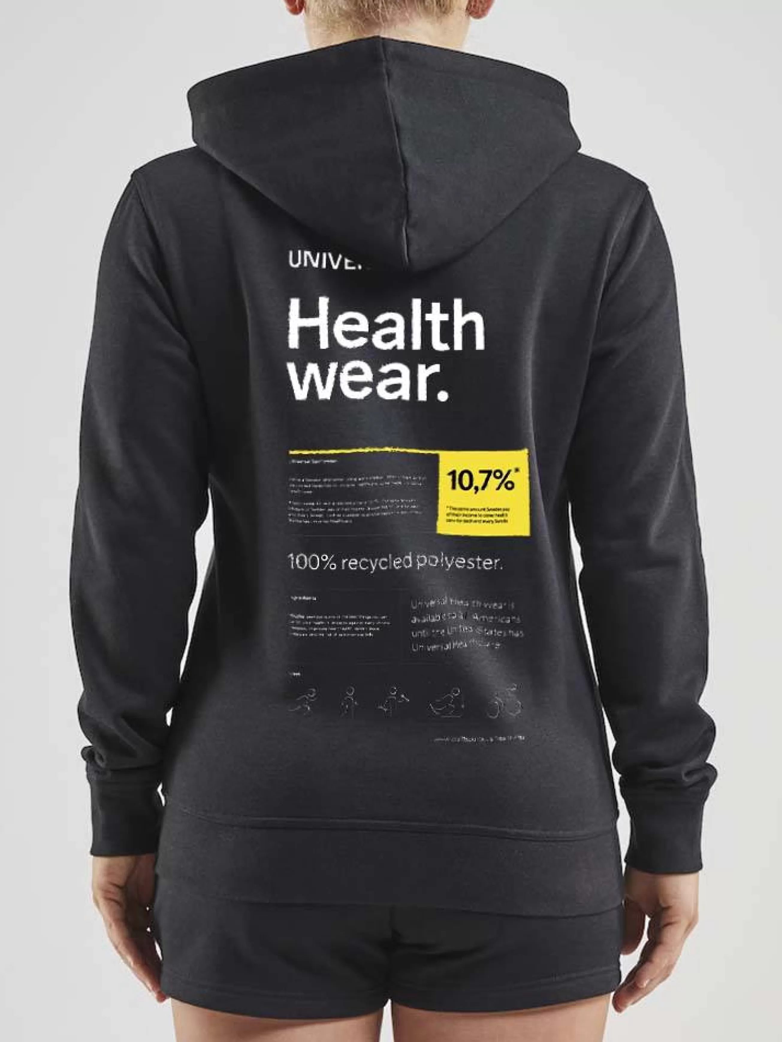 CRAFT Womens Universal Healthwear Full Zip Hoody